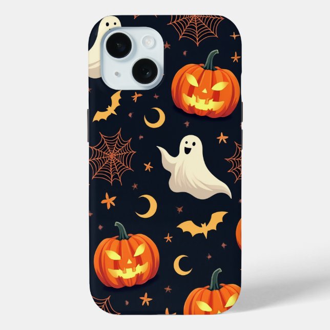 Éffrayante lueur d'Halloween dans le coque iphone  (Verso)