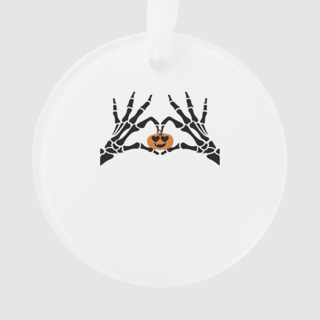 Éffrayante main coeur classique (devant)