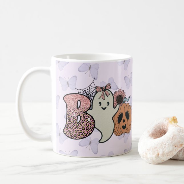 Éffrayante tasse d'Halloween (Avec donut)