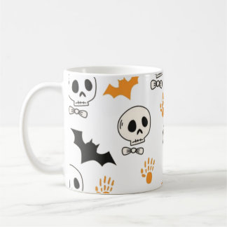 Éffrayante tasse d'Halloween