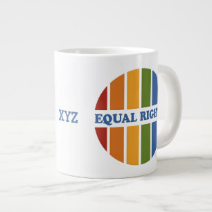 Egalité des droits, tasses personnalisées