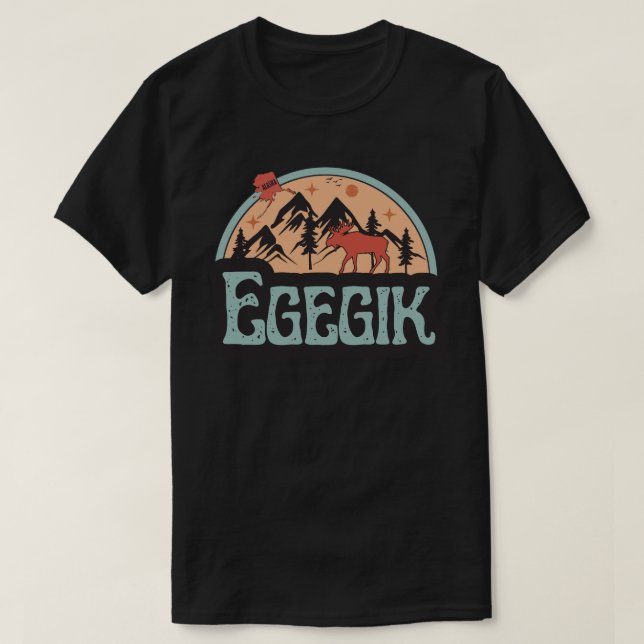 Egegik, T-shirt Alaska (Design devant)