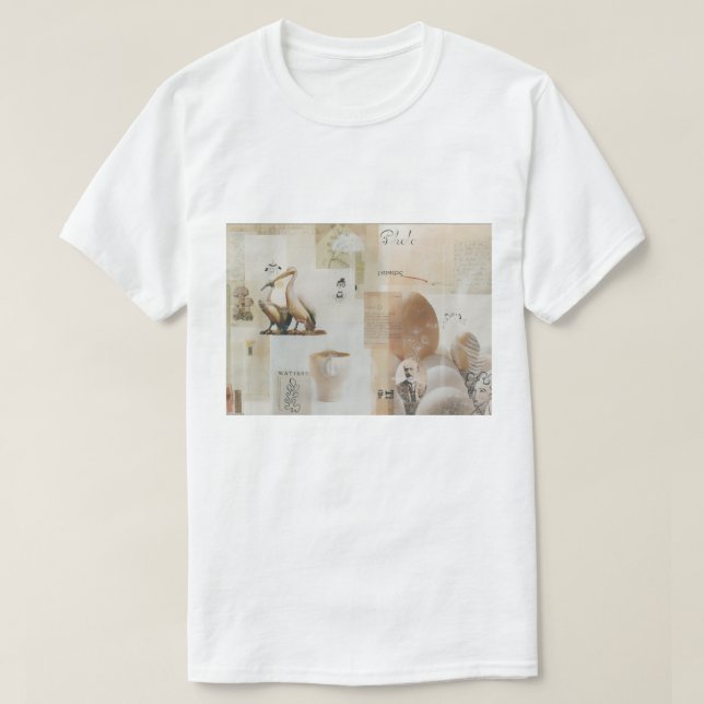 EggHead – T-Shirt Collage Avant (Design devant)