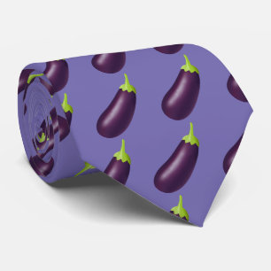 Eggplant Emoji Cravate