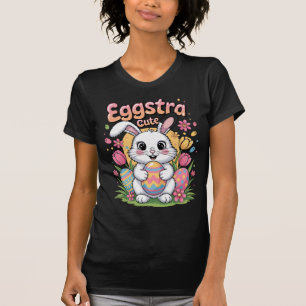Eggstra Jolie T-Shirt Bunny de Pâques - Pastel Spr