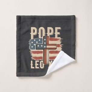 Église chrétienne du pape Léon XIV Drapeau américa