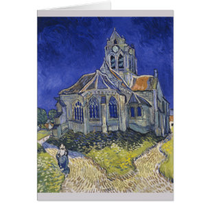 Église dans l'Auvers-sur-Oise par Vincent van Gog