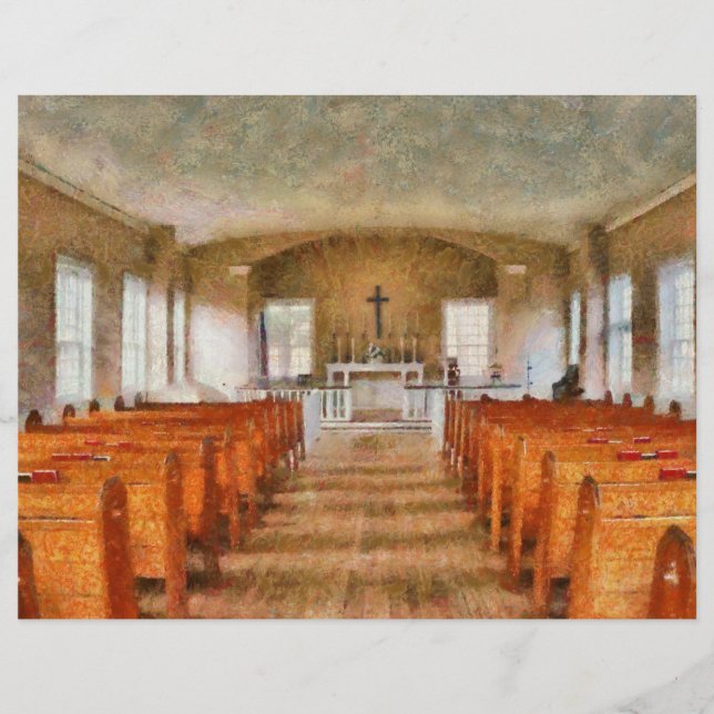 Église - Dans une église (Devant)