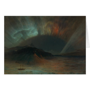 Église de Frederic Edwin - l'aurore Borealis