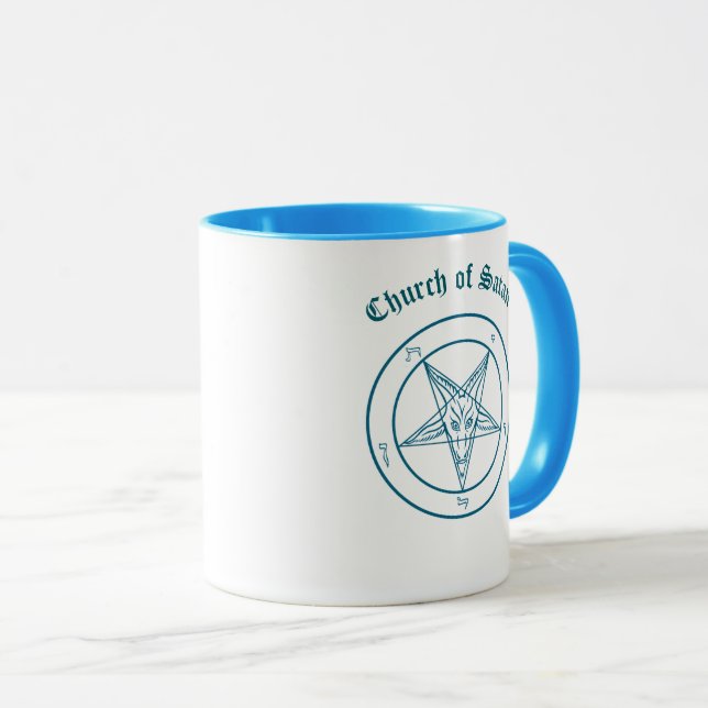 Église de Satan 1966 Mug (Devant droit)