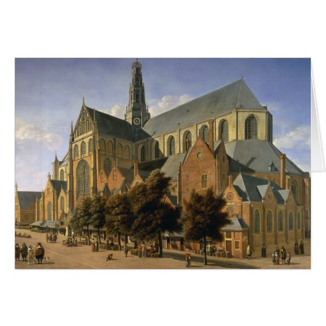 Église de St Bavo à Haarlem, 1666 (Devant horizontal)