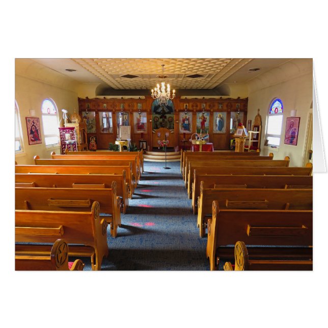 Église orthodoxe grecque (Devant horizontal)