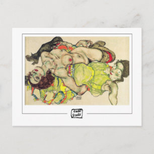 Egon Schiele #234 - Carte postale d'art fin