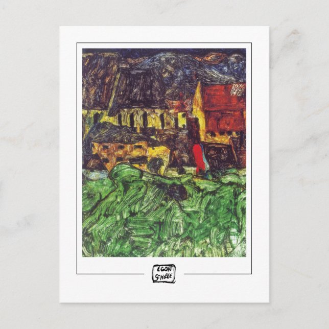 Egon Schiele #2-2 - Carte postale d'art (Devant)