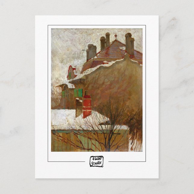 Egon Schiele #308-2 - Carte postale d'art fin (Devant)
