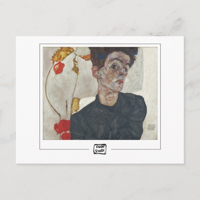 Egon Schiele #49-2 - Carte postale d'art fin (Devant)