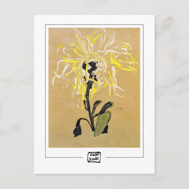 Egon Schiele #7-2 - Carte postale d'art (Devant)
