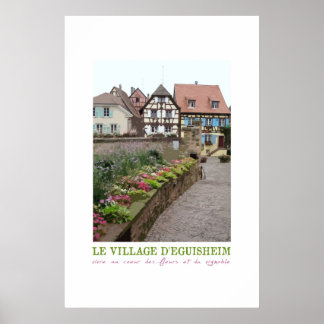 Eguisheim, Poster vintage de France