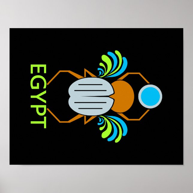 EGYPT SCARAB poster (Devant)