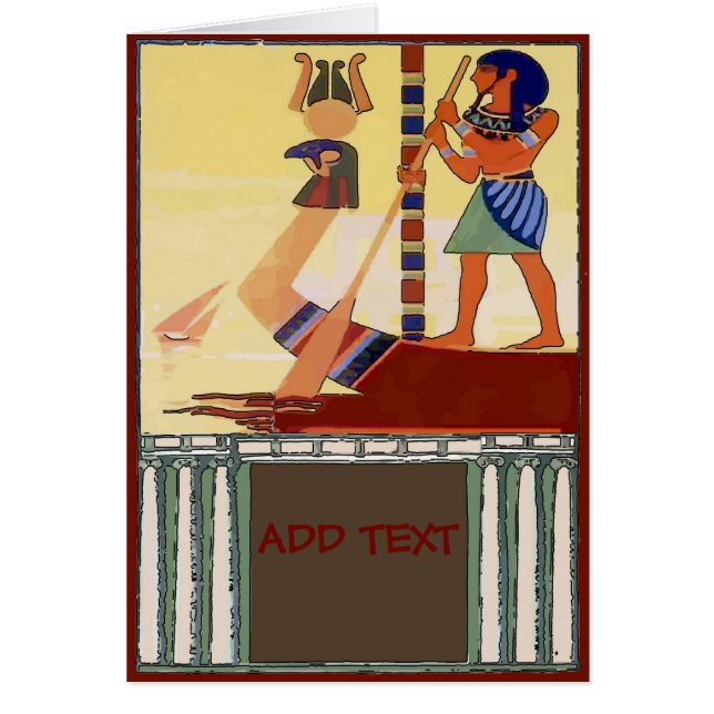 Egypte, Bateau du Nil (Devant)