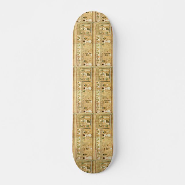 Égypte-Hiéroglyphes Skateboard (Devant)