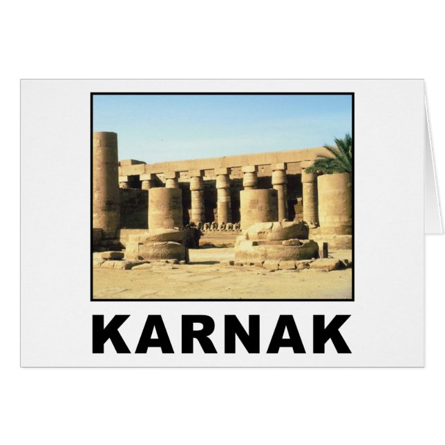 Égypte Karnak (Devant horizontal)