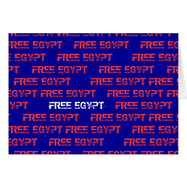 EGYPTE LIBRE (Devant horizontal)