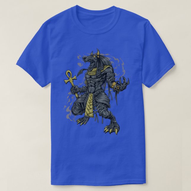 Egyptian god Anubis T-Shirt (Design devant)