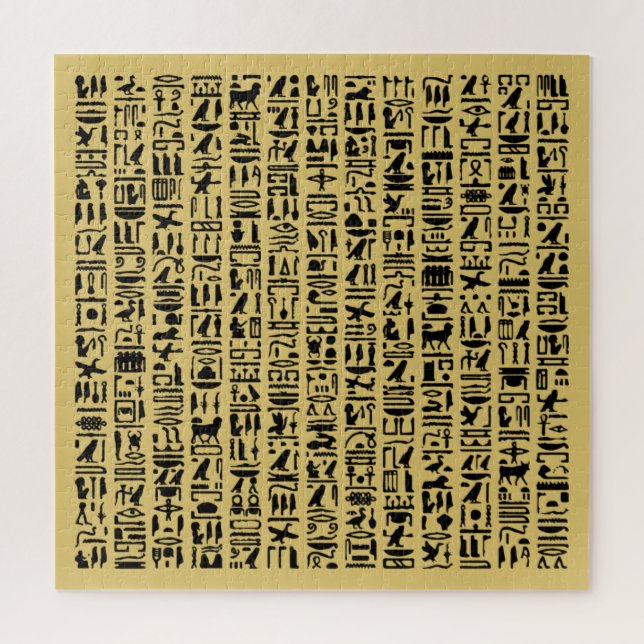 Egyptian Hieroglyph Jigsaw Puzzle (Vertical)