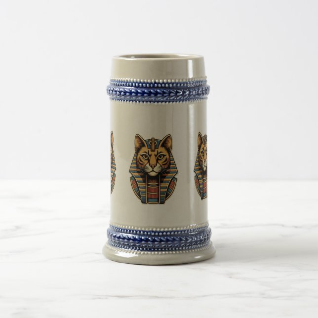 Egyptian Pharaoh Cat Mug – Ancient Egypt Cat Art (Centre)