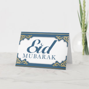 Eid Mubarak // Carte de voeux de célébration islam