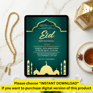 Eid Party Invitation
