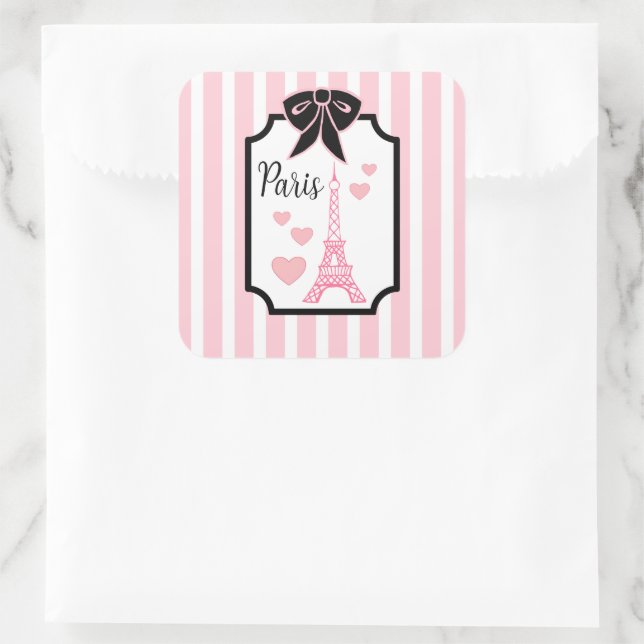 Eiffel Tower Paris Stickers  (Sac)