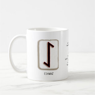 EihwazRune Mug de pierre