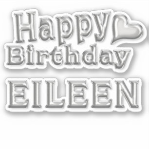 Eileen Happy Birthday Autocollants