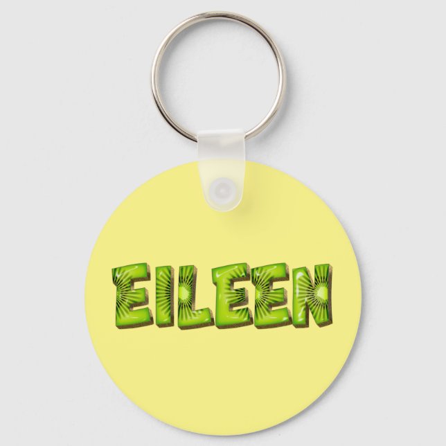 Eileen s'appelle Kiwi Design Porte-clés (Recto)