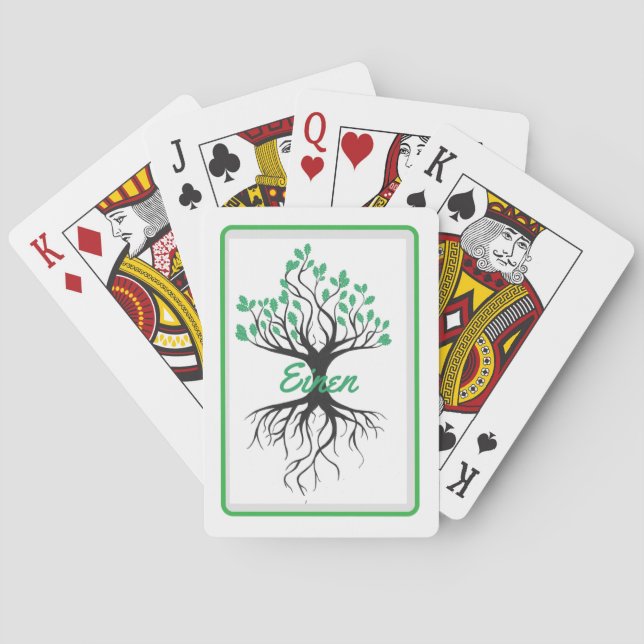 Einen du Nid de la Crone Cartes à jouer (dos)