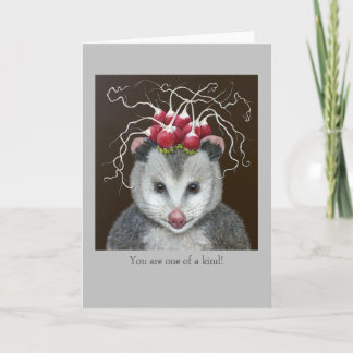Einstein la carte opossum