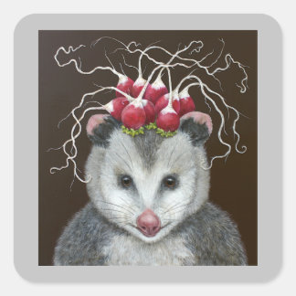 Einstein les autocollants opossum