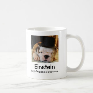 Einstein - tasse de WattsEnglishBulldogs.com