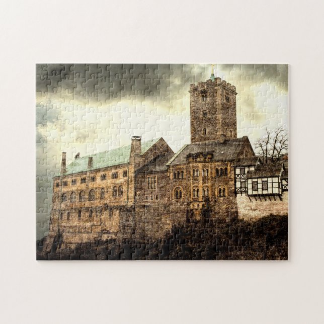Eisenach Wartburg Castle Allemagne. Jigsaw Puzzle (Horizontal)
