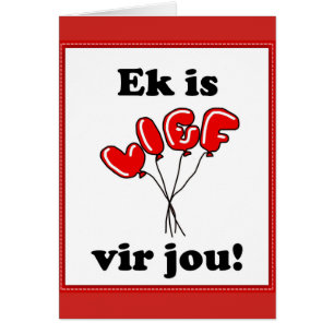 Ek est jou de vir de la vie