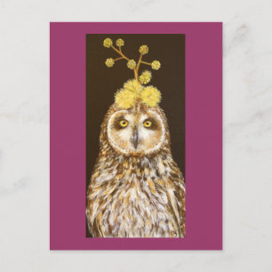 Ekewaka pueo courte oreille carte postale