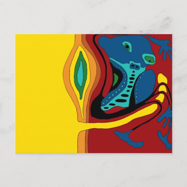 ekos carte postale paralysée (Devant)