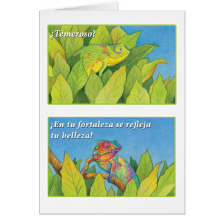 EL Camaleón, tarjeta