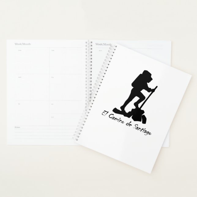 El Camino de Santiago - Liste de seaux Hippodrome (Devant avec enveloppe)