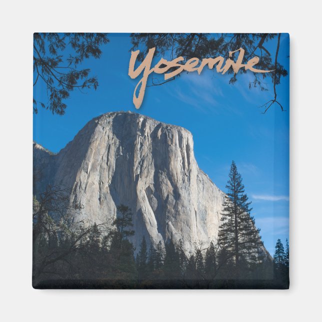 El Capitan Yosemite Magnet (Devant)