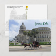 El Capitolio, La Havane, Cuba - carte postale
