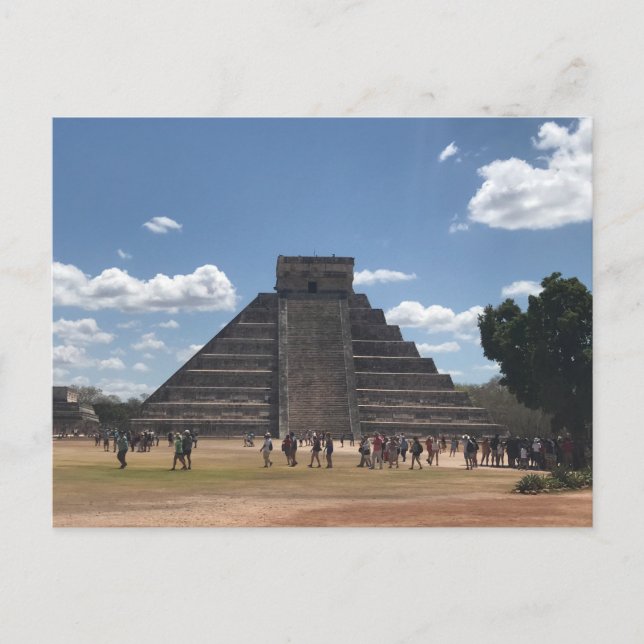 El Castillo - Chichen Itza, Mexique #2 Carte posta (Devant)