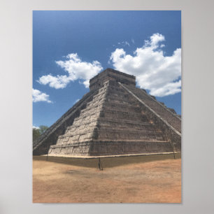 El Castillo - Chichen Itza, Mexique Poster #3
